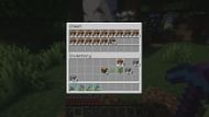 Double clicking while holding an item makes mass storage of like items a breeze (Image via Mojang)